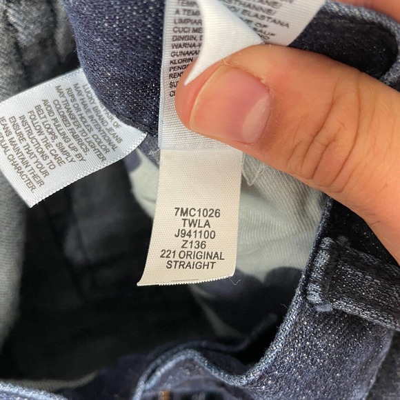 Lucky Brand Jeans Men's 40 x 32 - 221 Original Straight - Picture 10 of 10